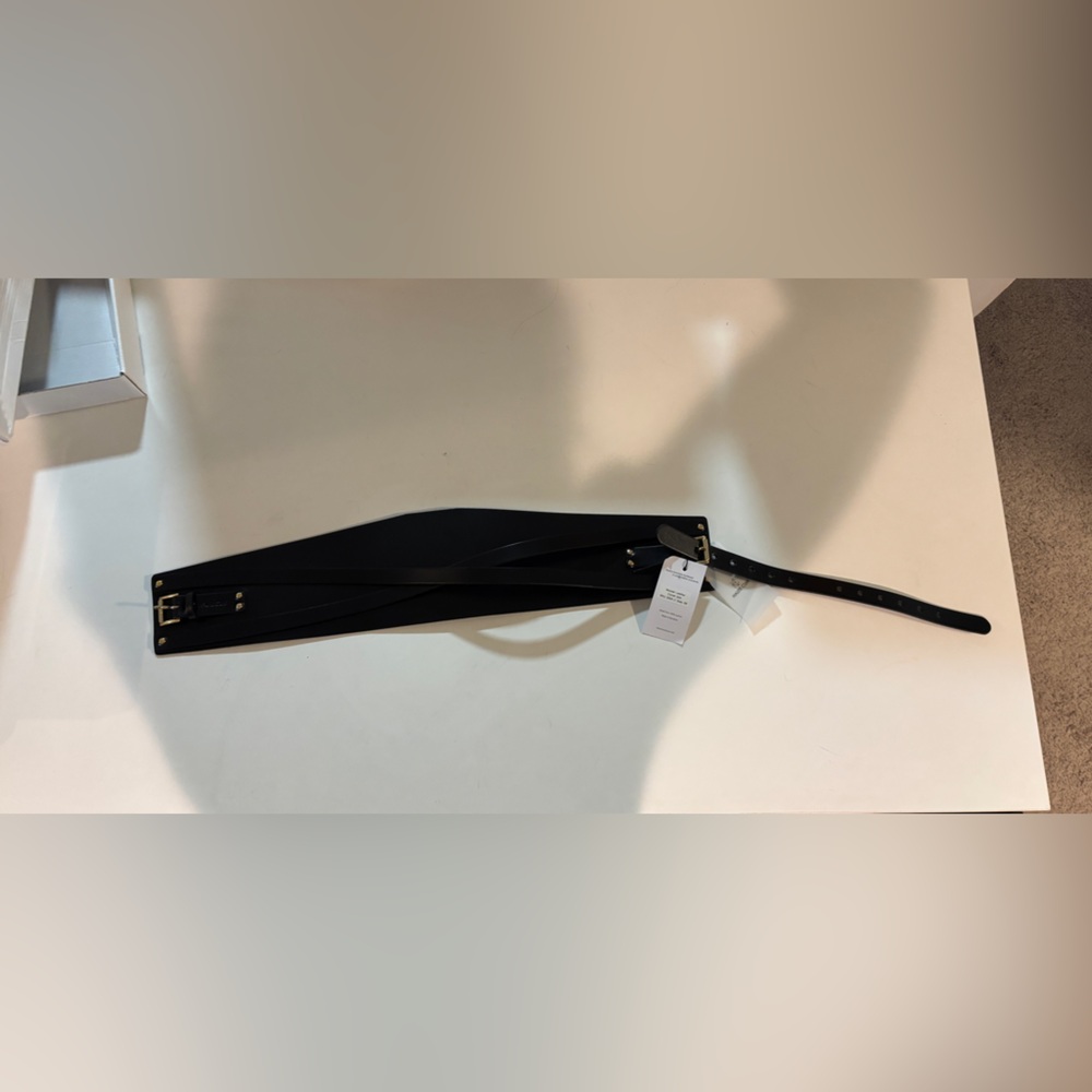 Black Leather Belt